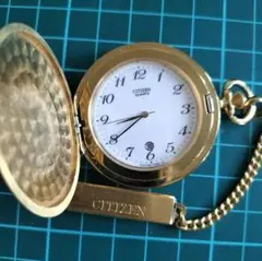 CITIZEN シチズン ポケットウォッチクオーツ 懐中時計