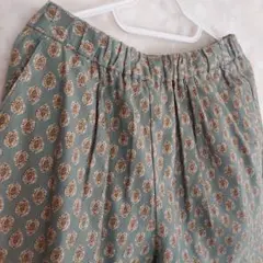 スタジオクリップ柄ストレートパンツF【※着用済み品※】