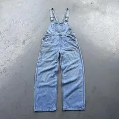 Levi'sリーバイスデニムオーバーオールアーキュエットステッチ色落ち古着のサムネイル