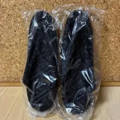 喪服　和装草履 黒 幾何学模様 未使用品