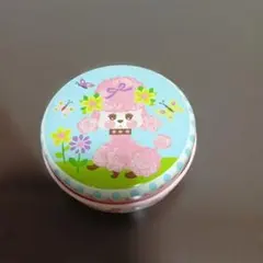 廃盤品　SWIMMER プードル　小物入れ 缶ケースのサムネイル