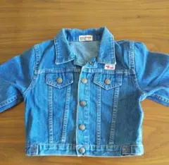 ミキハウス　レトロ　デニムジャケット