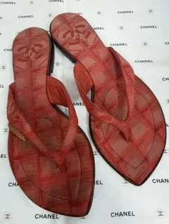 シャネル トラベルライン サンダル 良品 希少のサムネイル