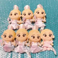 7個セット ウィキッド　永遠の約束 グリンダ マスコット ぬいぐるみ