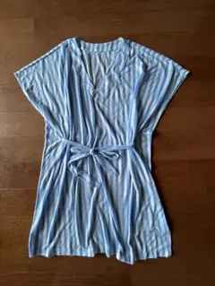 H&M Vネックチュニック　ストライプのサムネイル