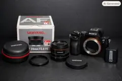 お得なセット! SONY α7初代 + SAMYANG 24mm f2.8 美品のサムネイル