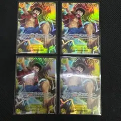 モンキー・D・ルフィ　SEC　OP15-119　4枚セット　ワンピースカード