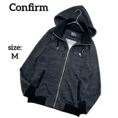 【美品】 コンファーム ジャケット ブルゾン アウター パーカー フルジップ 春