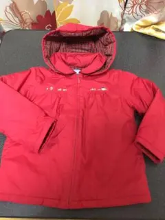 本日限定価格❤️ファミリア ショートコート（フード付き）中綿ジャケット 120㎝