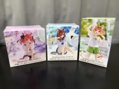 Desktop Cute 五等分の花嫁Cat room wear 3体セット