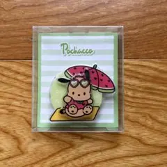 スイカデザイン スマホグリップ　ポチャッコ　オリーブヤング　日焼けポチャッコ