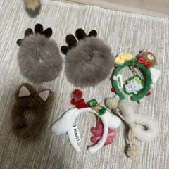 17cm ぬいぐるみ用 カチューシャ 6点セット ラバブ Labubu用