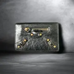 【極美品】バレンシアガ ザ シティ 名刺入れ ブラックのサムネイル