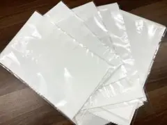 【新品】新合繊　絹のような肌触り　ポリエステル　半衿　ホワイト　 5枚