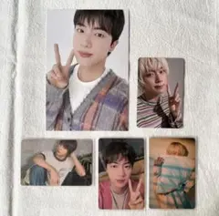 BTS JINソロアルバム HAPPYラキドロ トレカ ユニバ限定 ジン