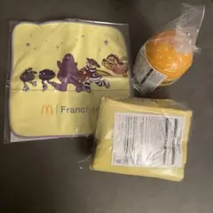【未使用】マクドナルド2026年福袋　黄色3点セット Franc Franc