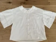 R*I様 45rpm カディブラウス タックブラウス 半袖 サイズ2 - メルカリ