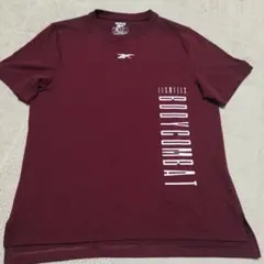Reebok BODYCOMBAT Tシャツ バーガンディ
