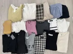 【お値下げ！まとめ売り】ZARA ユニクロ 春夏服 18点 カジュアル系