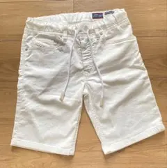 【新品未使用】DIESEL ホワイトスウェットパンツ　ハーフパンツ ディーゼル