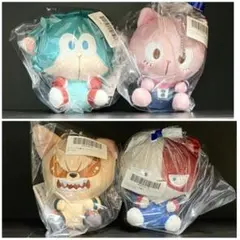僕のヒーローアカデミア　アニマルぬいぐるみ　全4種セット