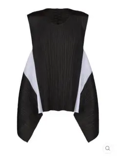 PLEATS PLEASE SALT TOP バイカラープリーツトップスのサムネイル