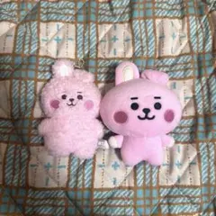 BTS BT21 COOKY ぬいぐるみ マスコット キーホルダー
