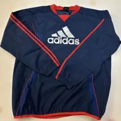 adidas ピステ・ウィンドブレーカー ネイビー/レッド