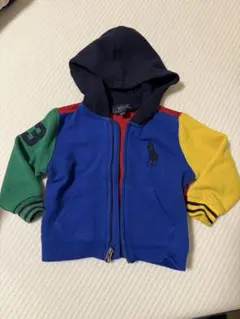 Polo Ralph Lauren マルチカラー パーカー　85cmのサムネイル