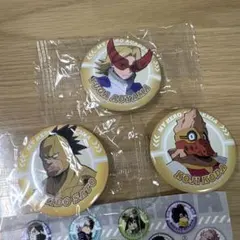 【新品未開封】くら寿司　ヒロアカ　オリジナル缶バッジ　3個セット