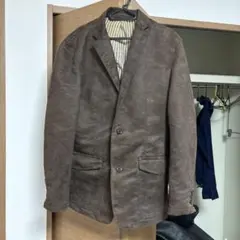 COMME CA ISM テーラードジャケット ブラウン Lサイズのサムネイル