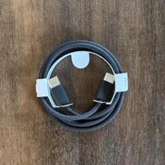 【レア】Apple純正　60w USB-C充電ケーブル（1m）ブラック