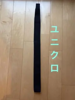 【新品】ユニクロ　ニットタイ　ネイビーのサムネイル