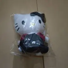 ハッピーくじ　サンリオ　パンク　ぬいぐるみチャーム　キティ　ハロウィン