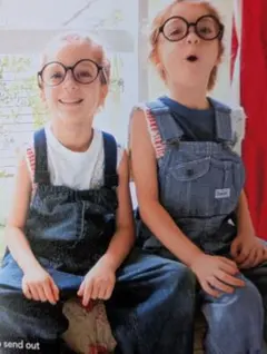 DENIM DUNGAREE LITTLE BIG HELPERオーバーオールのサムネイル