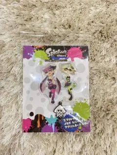 未使用】スプラトゥーン アニメイト特典 シオカラーズ 缶バッジ2個