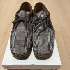 【中古・良品】Clarks Originals ワラビーブーツ 25cm