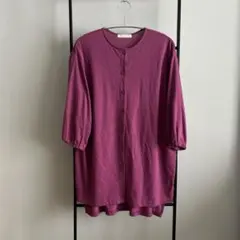 chocol raffine robe カットソーチュニック パープル