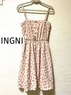INGNI【新品タグ付き】花柄ワンピース　キャミワンピース