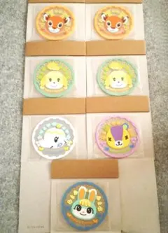 も‪‪❤︎‬プロフ必読様専用　どうぶつの森　クリアラバーコースター5種7枚セット