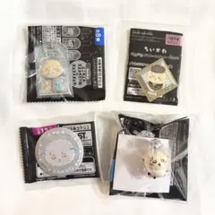 ちいかわ マスコット ロリポップチョコチャーム 刺繍缶バッジ2 ラッコ