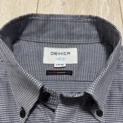 ORIHICA 長袖シャツ ボタンダウン チェック