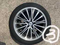 ロクサーニ（LOXANY）の18インチアルミホイール、ブリジストン製タイヤ③
