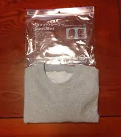 ファミマ スウェット トレーナー【グレー・ L・ほぼ新品】