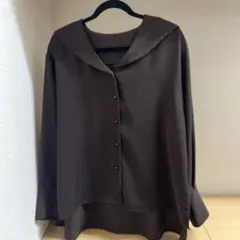 ADAM ET ROPÉ ブラウン長袖シャツ