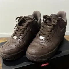 Nike Air Force 1 Brown Supreme