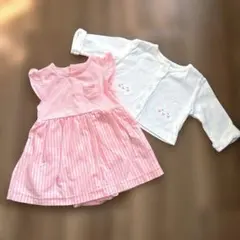 Carter's カーターズ ワンピース＆カーディガン 2点セット6M 70㎝