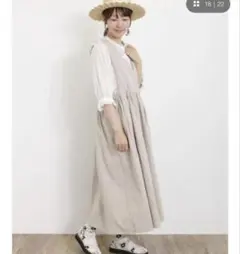 新品】パセリ エプロン コットン ガーゼ 辻希美 辻ちゃん ダスティ