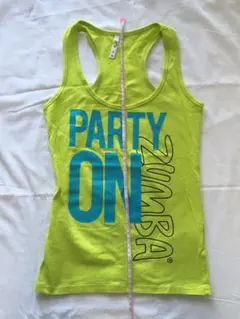 ズンバ　タンクトップ　S 美品　黄色
