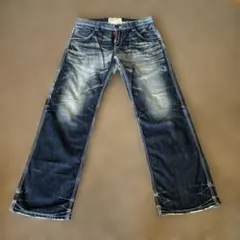 EDWIN BLUE TRIP 503 ワイドレッグデニム 34×32